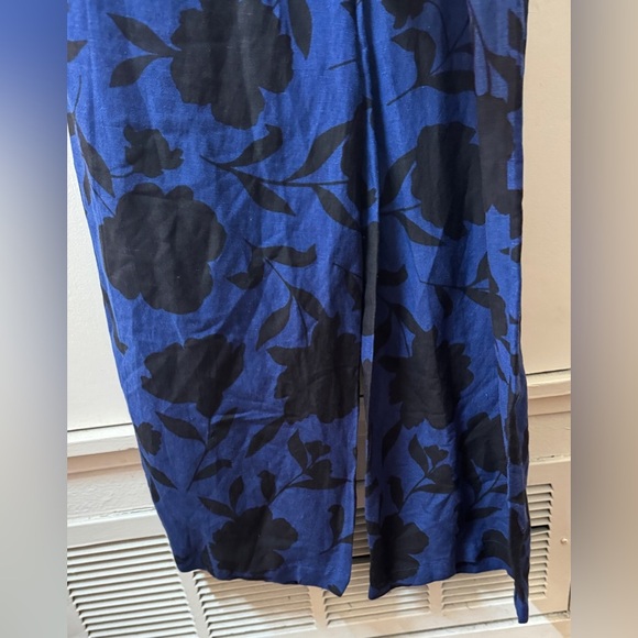 Kate Spade X Target Classic Rose Navy Blue Black Floral
Linen Blend Jumpsuit 6 - Picture 12 of 15
